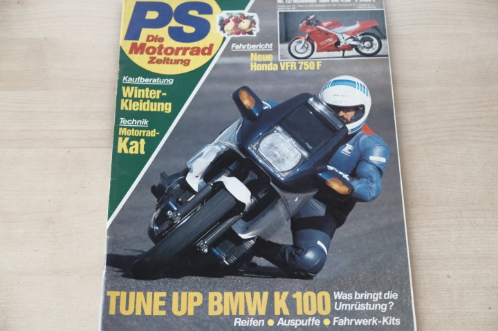 PS Sport Motorrad 12/1989